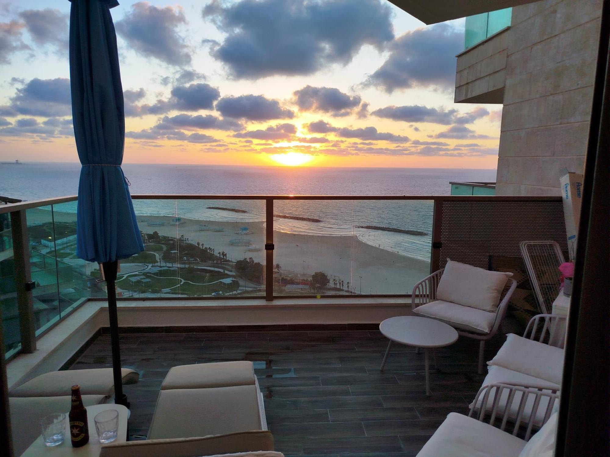 Sunset Suite Sea&Sky عسقلان المظهر الخارجي الصورة